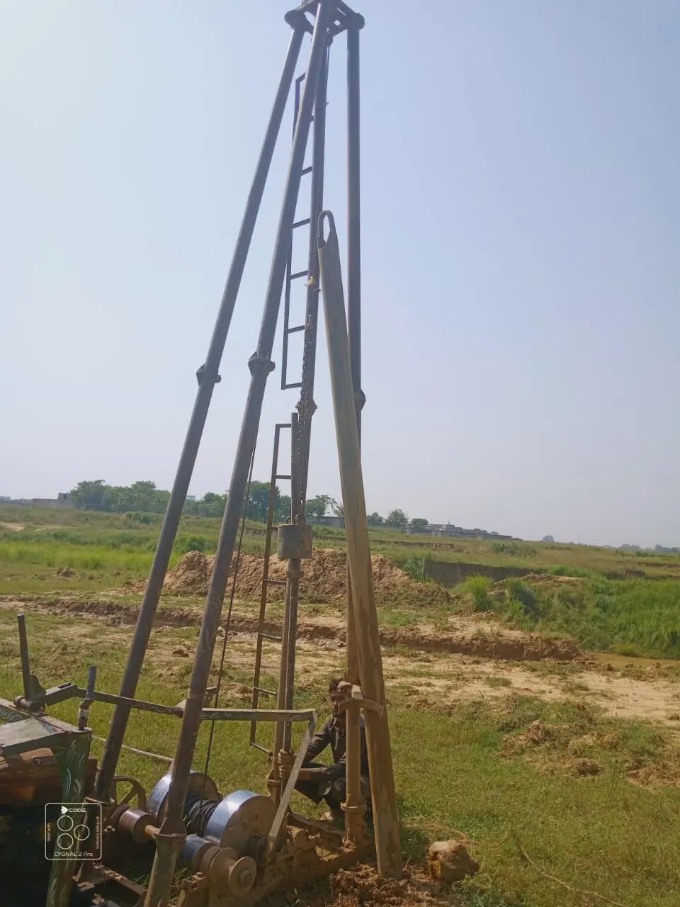G-14, Islamabad geotechnical drilling field photograph 1
