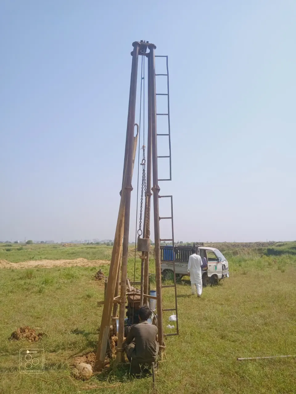 G-14, Islamabad geotechnical drilling field photograph 4